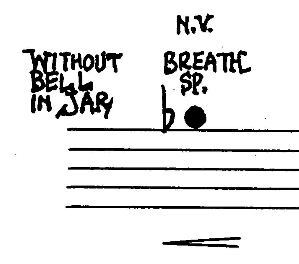 John Cage, Solo for Sliding Trombone, p. 184 line 4