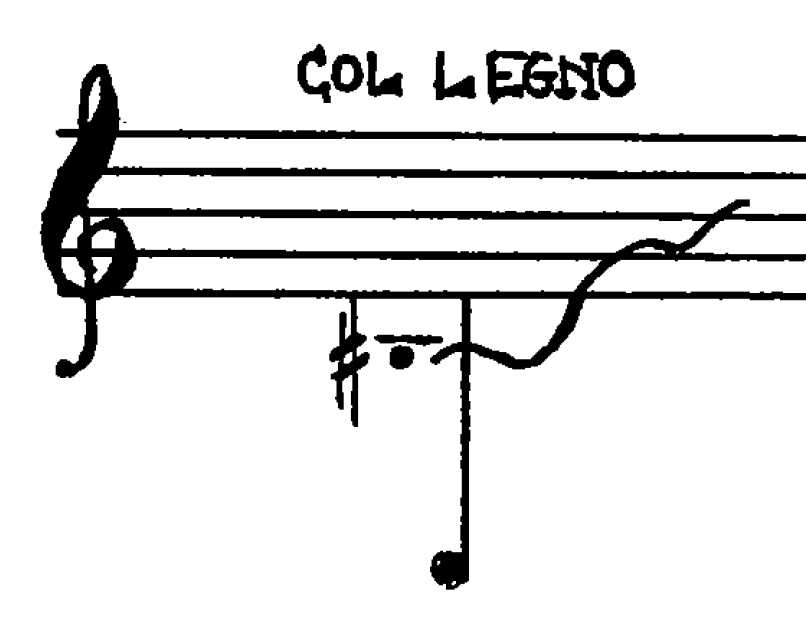 John Cage, Solo for Cello, p. 93, line 3